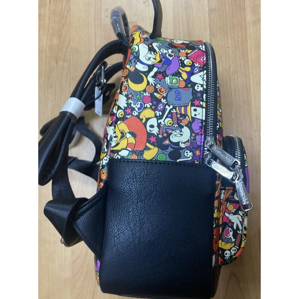 Loungefly Disney Parks Halloween Mickey Mouse And Friends Mini Backpack NEW